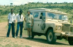 On the way to Intona Ranch with co-workers.