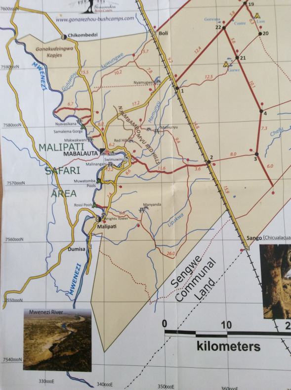 The Mabalauta area of Gonarezhou National Park.