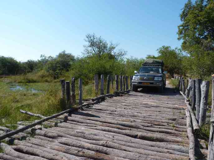 Crossing a bridge on the way to Third Bridge.