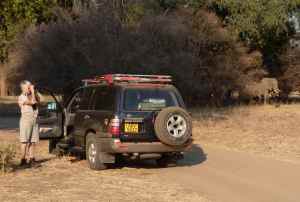 The beauty of leaving your car.