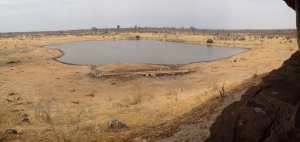 A "panorama" view of Masuma Dam.