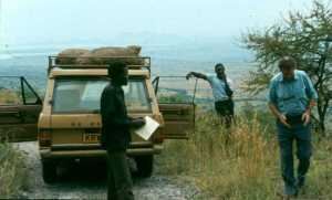 We stopped to enjoy the view of Lake Victoria in the distance.