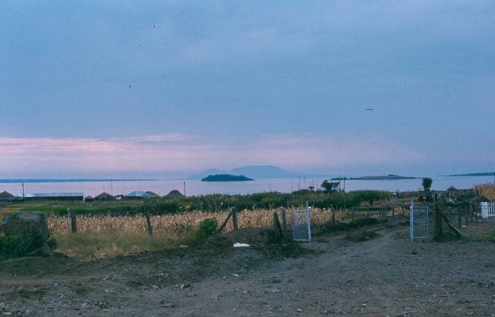 The entrance to the research station.