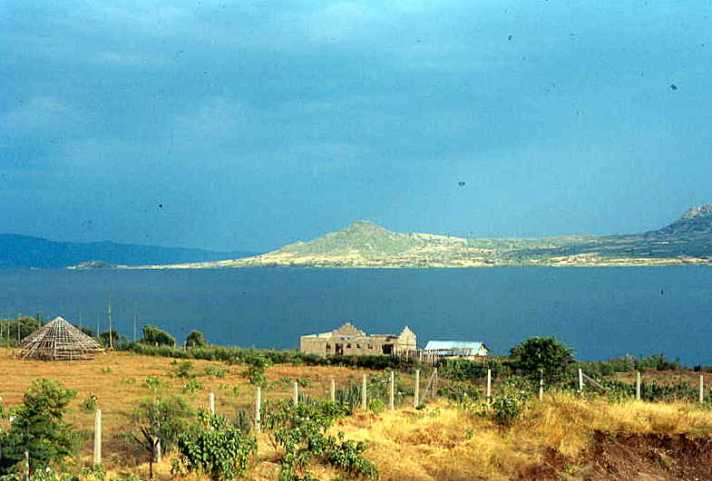 Rusinga island, across the channel. 