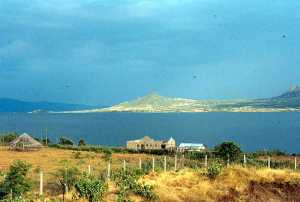 Rusinga island, across the channel. 