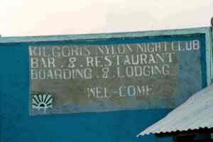 The meeting point with Alan.