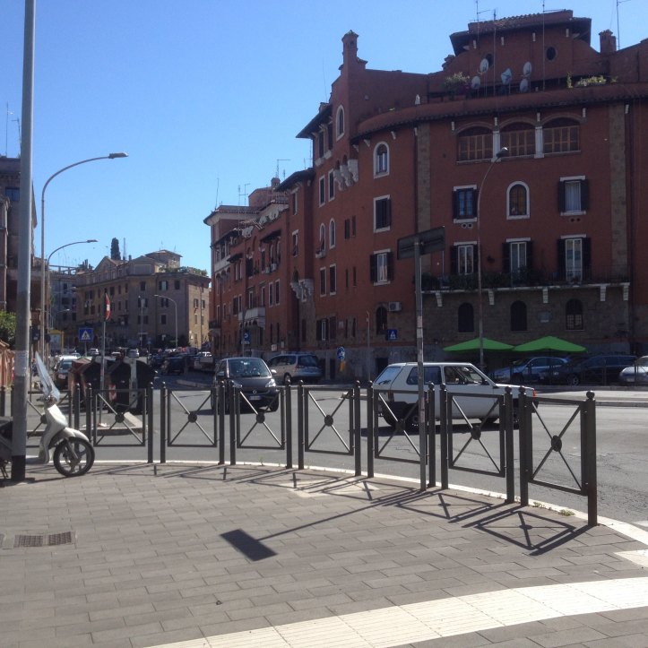 Garbatella's typical architecture.