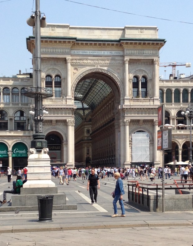 The Vittorio Emmanuelle II Gallery.