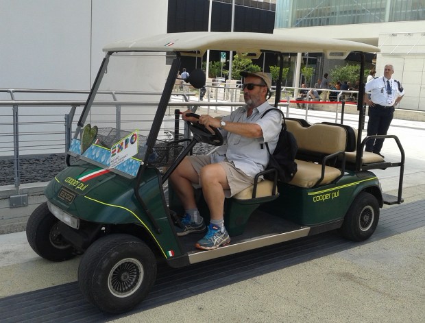 The VIP "EXPOmovil" was also tried.