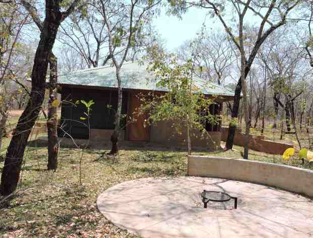 One of the comfortable bungalows.
