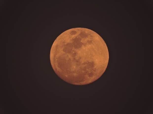 The full moon gave us good light.