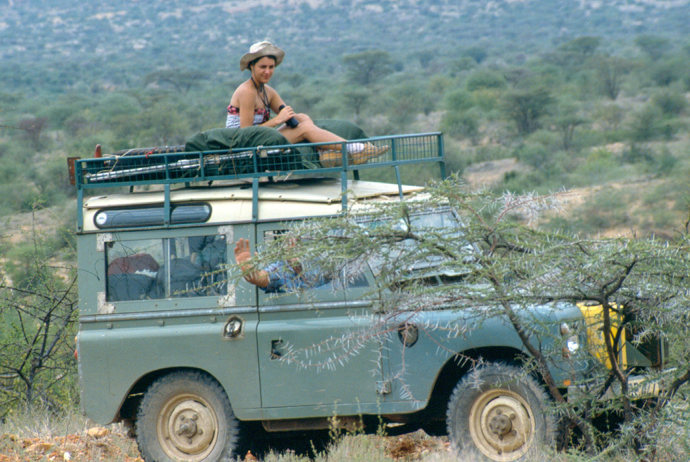 Land Rover M Mara with Mc on top