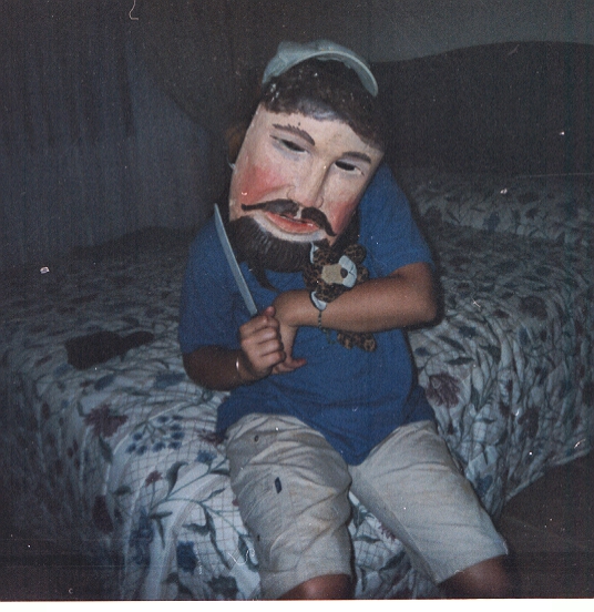 San Ignacio de Velazco - JA con mascara de machetero