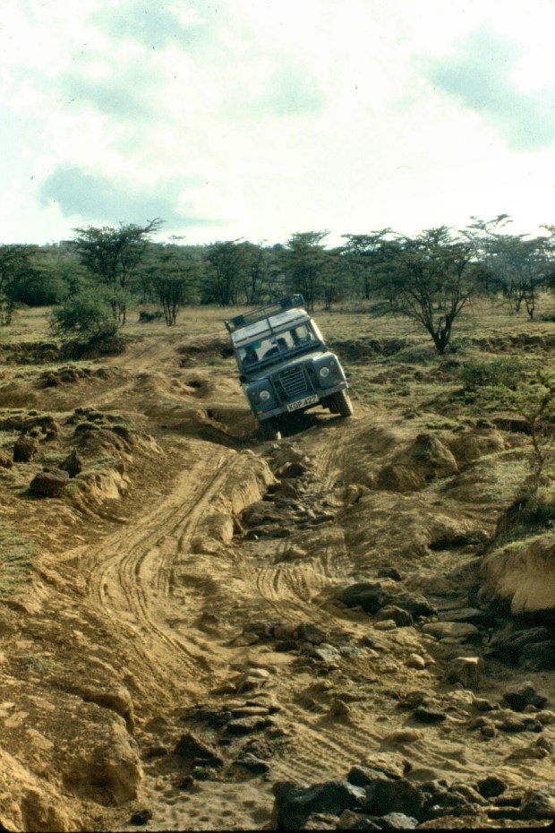 land rover on suswa rd